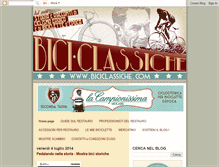 Tablet Screenshot of biciclassiche.com